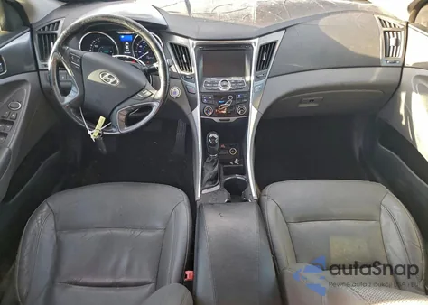2015 Hyundai Sonata Hybrid z USA, uszkodzony, nr VIN KMHEC4A47FA126053